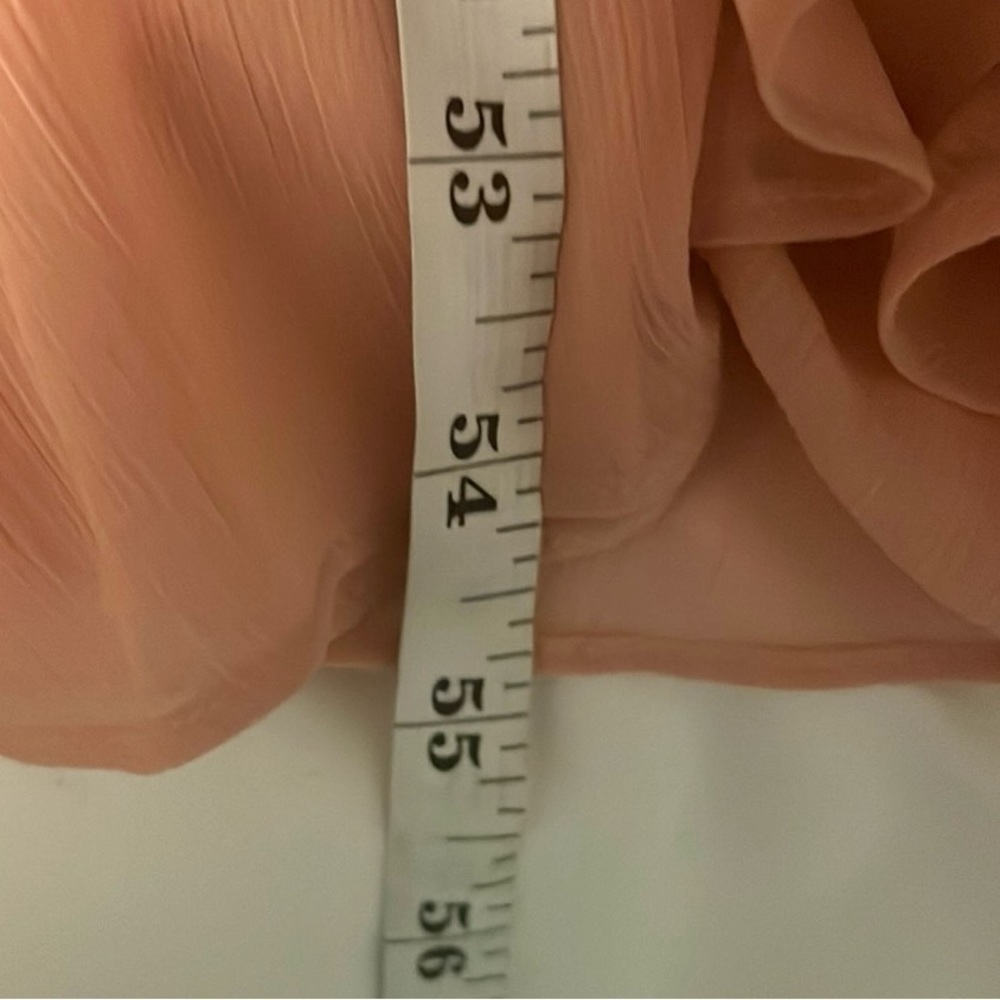 NWT, Antonio Melani,Mariela, Soft Chiffon Tiers Open-Back,Halter Neckline,Size 6 - Picture 13 of 16